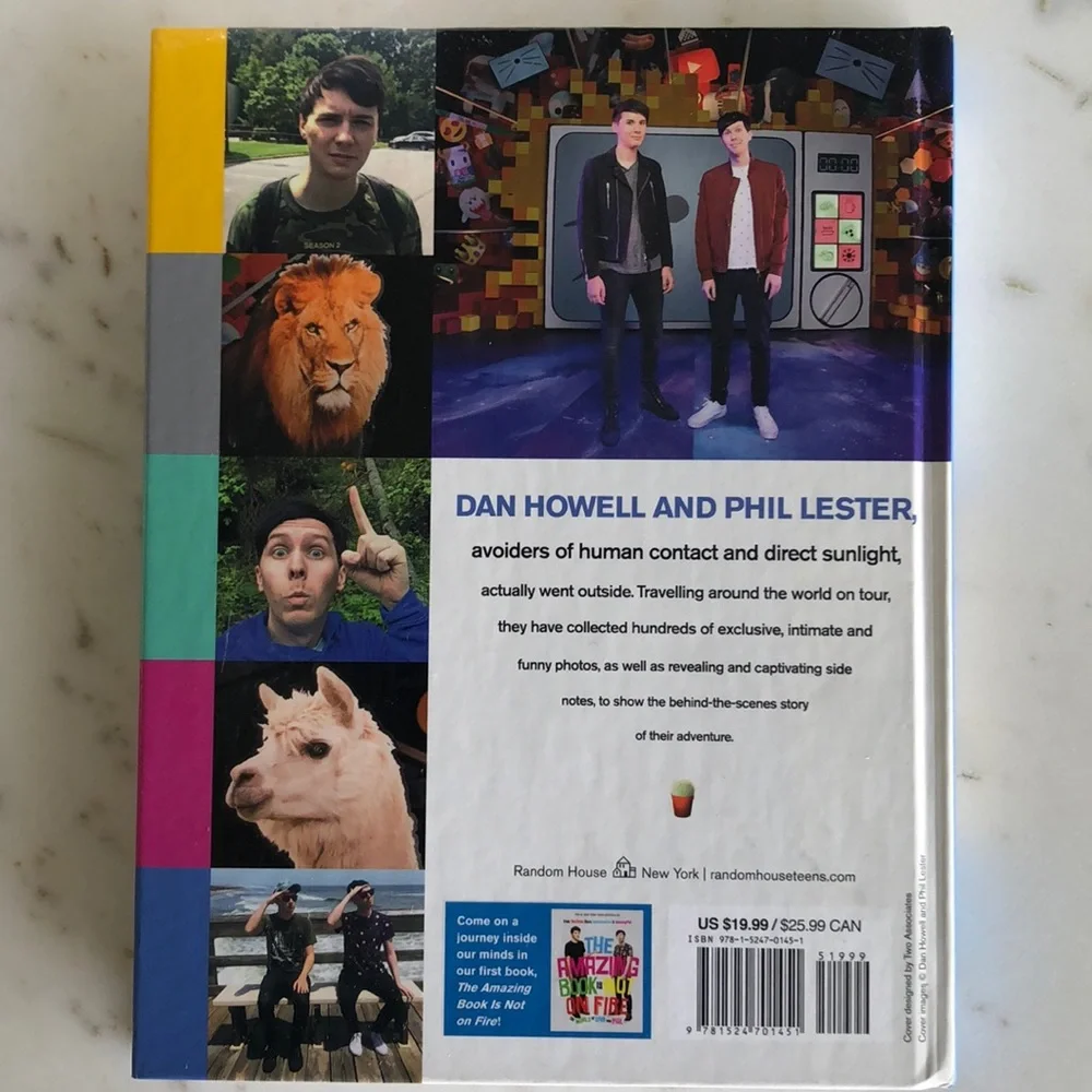 Dan Phil Go Outside Hard Cover Event Book